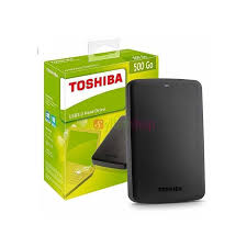 Disque Dur Externe Toshiba 500 Go – Compact, Fiable et Performant